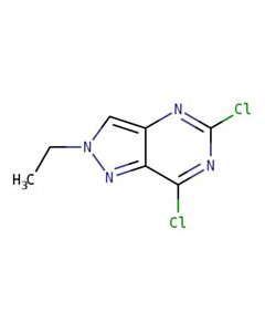 Astatech 5,7-DICHLORO-2-ETHYL-2H-PYRAZOLO[4,3-D]PYRIMIDINE; 0.25G; Purity 95%; MDL-MFCD27987095